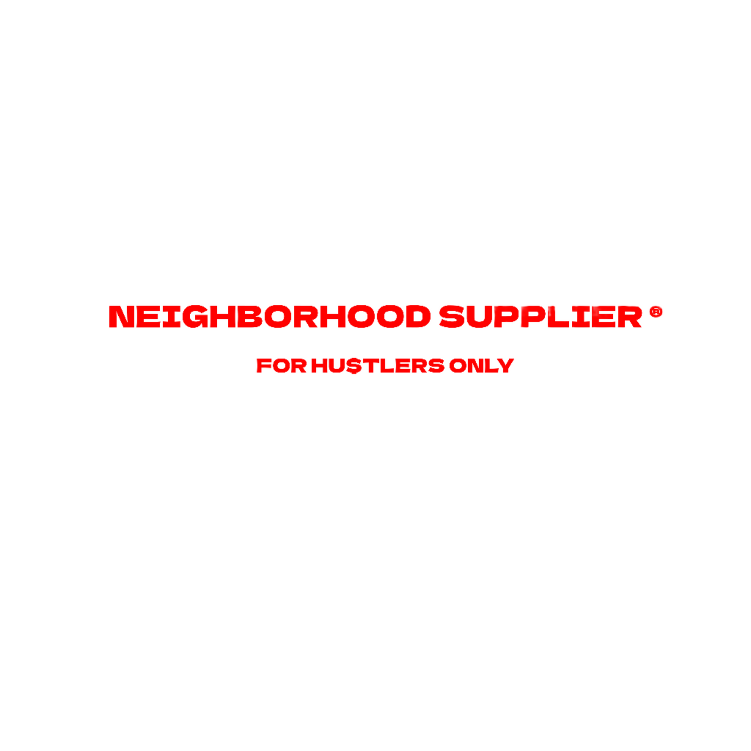 NEIGHBORHOOD SUPPLIER MERCH