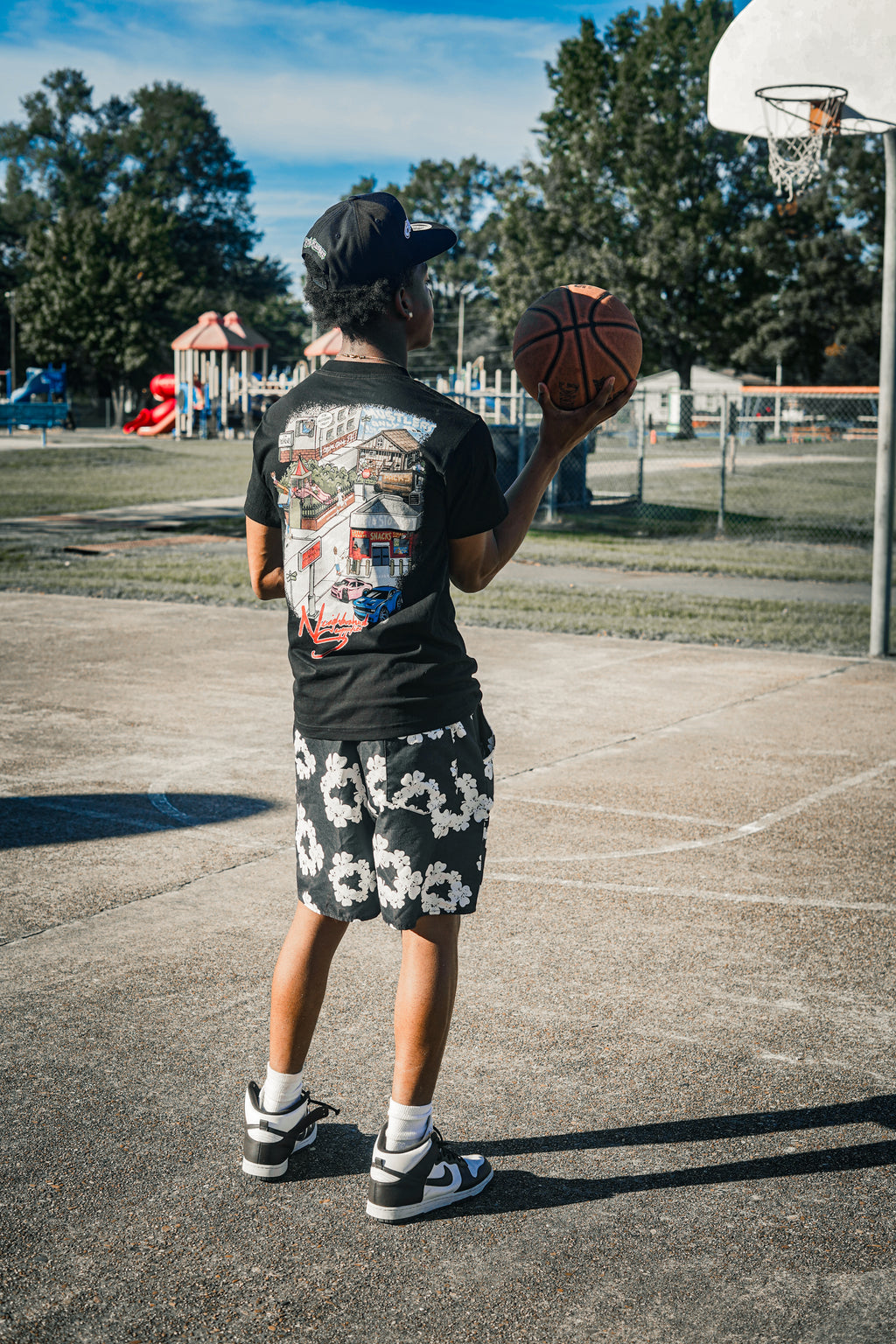 welcome to the neighborhood neighborhood supplier streetwear tee 