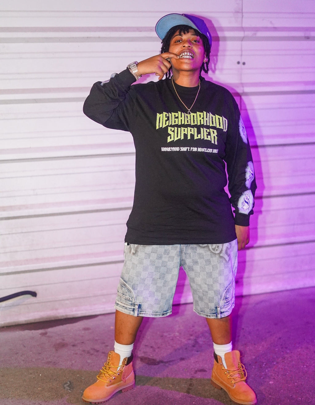 GRAVEYARD SHIFT “TRICK OR TRAP” LONG SLEEVE TEE HALLOWEEN EDITION