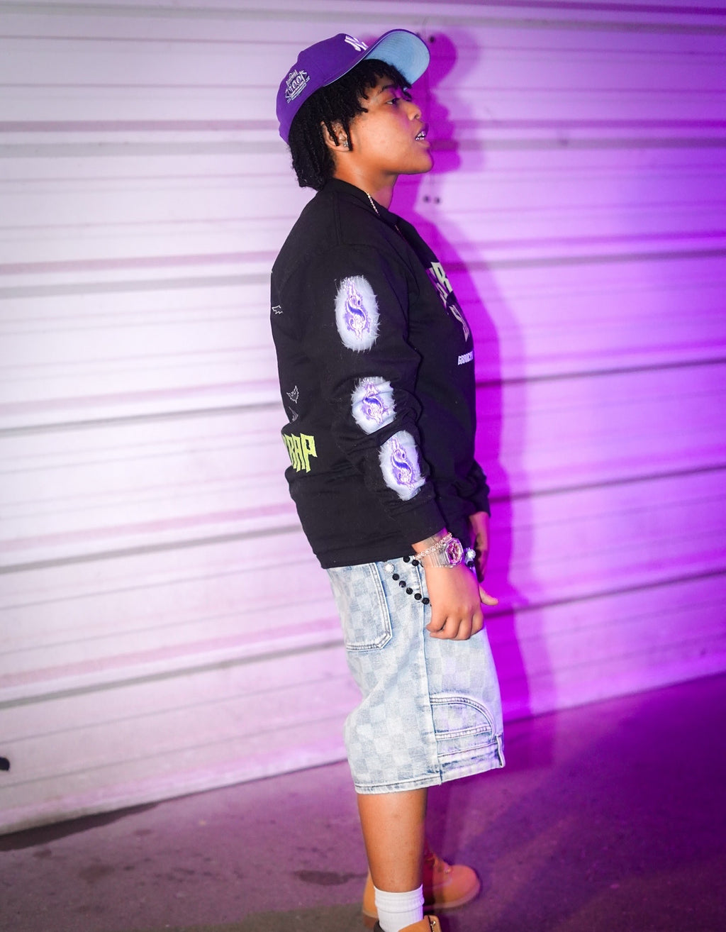 GRAVEYARD SHIFT “TRICK OR TRAP” LONG SLEEVE TEE HALLOWEEN EDITION