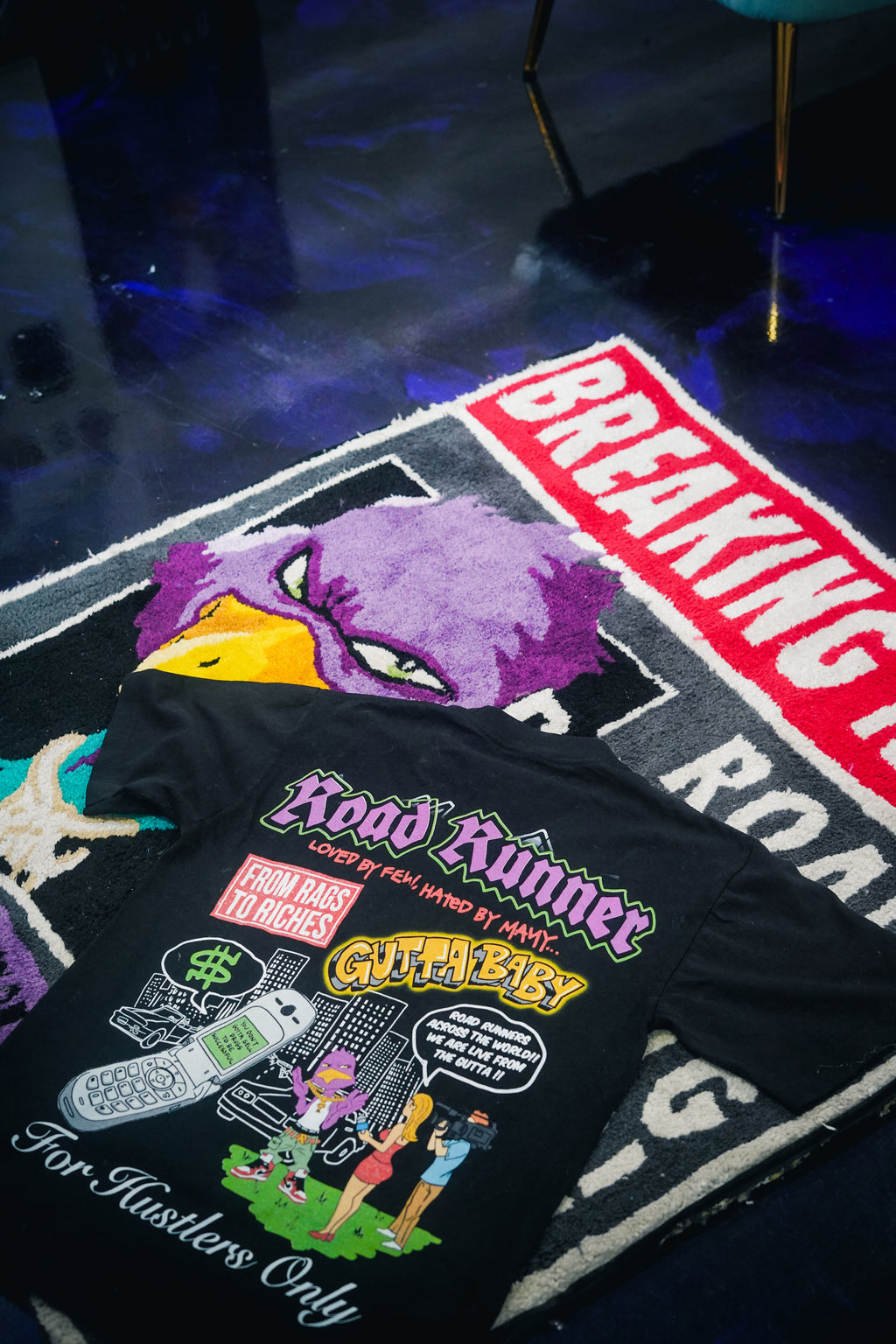  neighborhood supplier rrw x gutta baby streetwear tee
