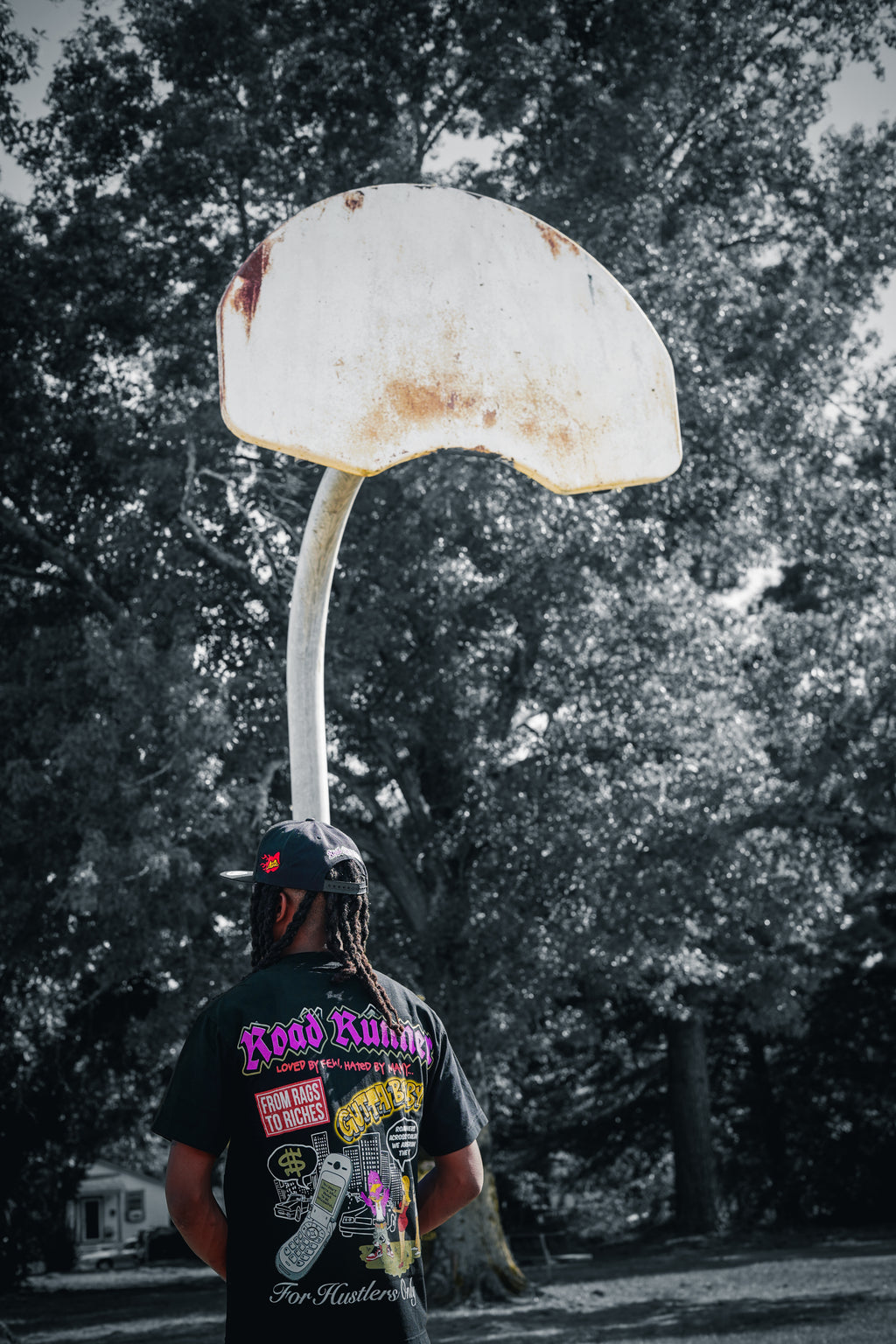  neighborhood supplier rrw x gutta baby streetwear tee