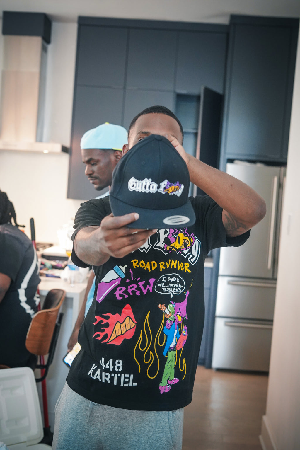 fll killa in neighborhood supplier gutta baby x rrw road runner world collab streetwear tee