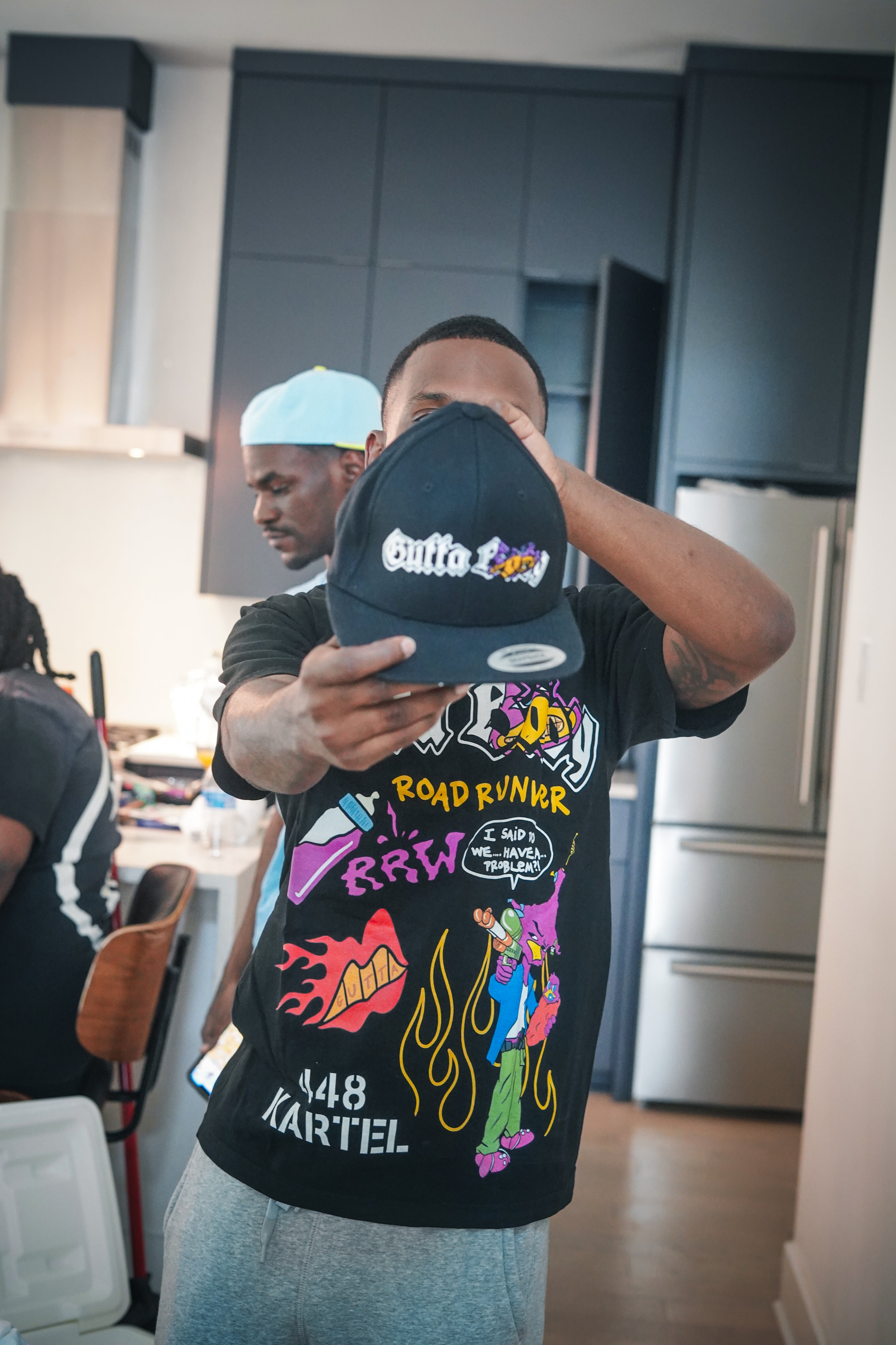 fll killa in neighborhood supplier gutta baby x rrw road runner world collab streetwear tee